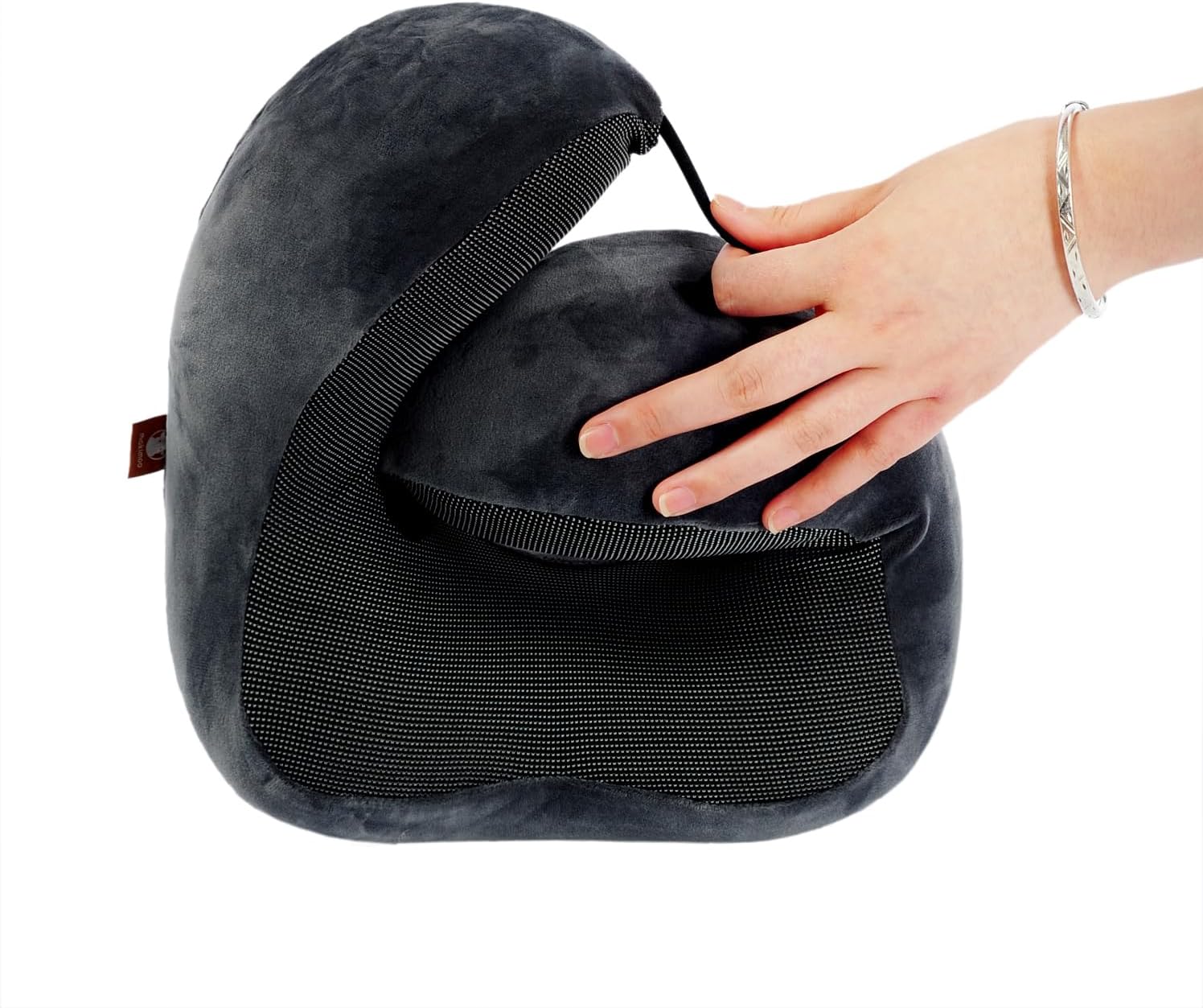 Makimoo Memory Foam Travel Pillow, Neck Pillow with 360-Degree Head Support, Comfortable and Lightweight, Ideal for Sleeping on Airplane, C…