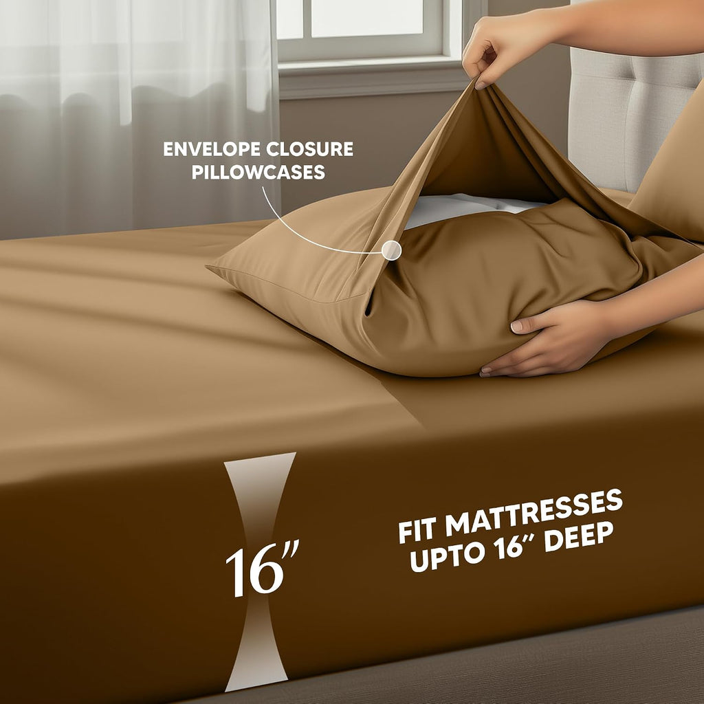 Utopiabedding Utopia Bedding Twin Sheet Set – 3 Piece Bed Sheets for Twin Size Bed, Soft and Breathable Microfiber, Includes 1 Fitted Sheet…