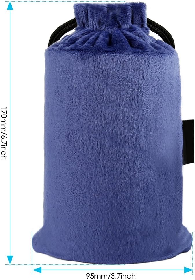 Inflatable Travel Pillow for Airplane, Soft Velvet Inflatable Travel Neck Pillow for Airplanes, Train, Car, Home and Office with Packsack…