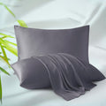 4-Pack Bamboo Viscose Zippered Pillow Cases Standard Size, 400 Thread Count Cooling Pillow Protectors for Hot Sleepers, Luxurious Hotel…