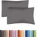 CGKUnlimited King Pillow Cases - 2 Pack - Super Soft Pillowcase Covers - Envelope Enclosure - Hotel Quality Pillow Protectors - Wrinkle Fre…