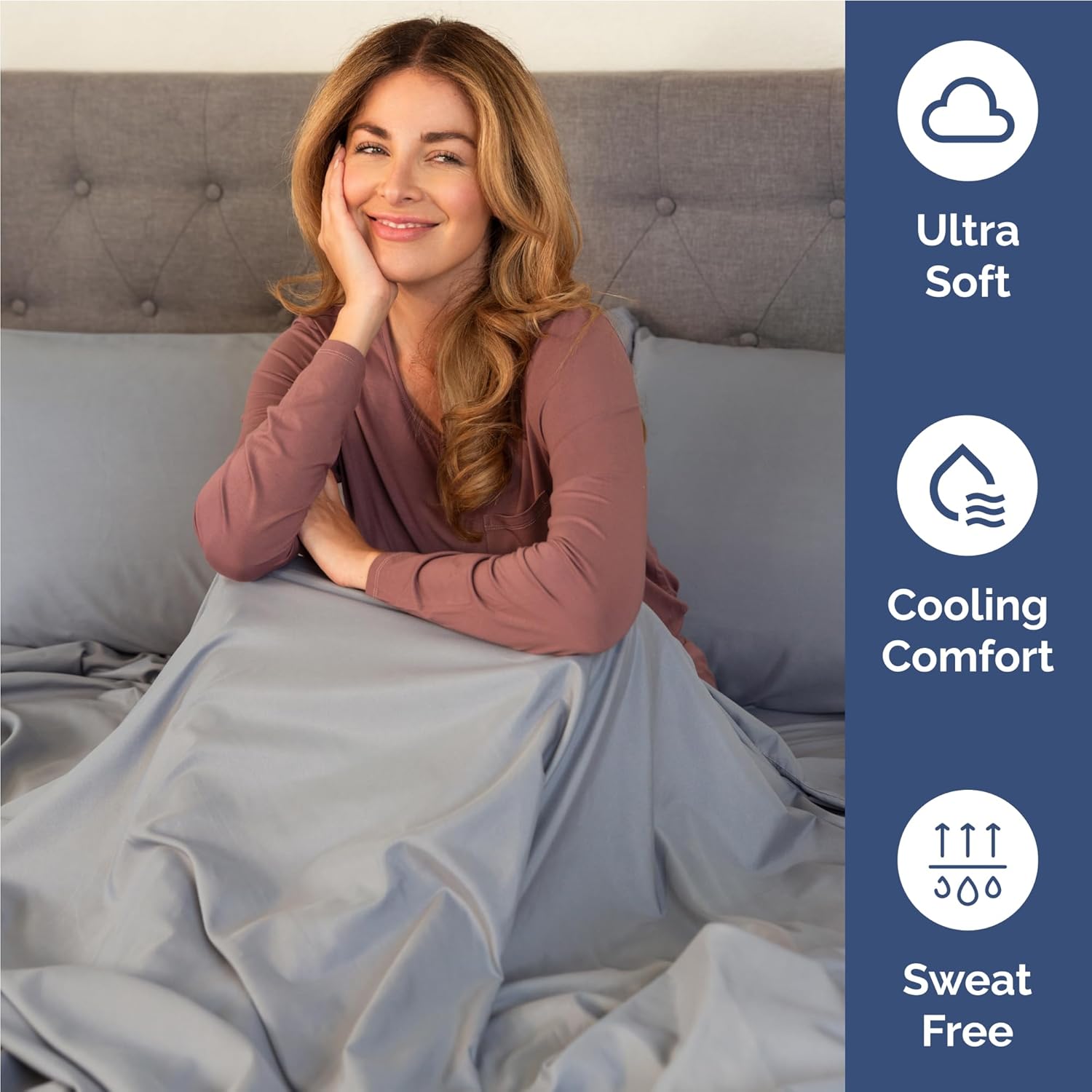 Full Size 4 Piece Sheet Set - Comfy Breathable & Cooling Sheets - Hotel Luxury Bed Sheets for Women and Men - Deep Pockets, Easy-Fit…