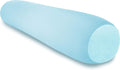 Deluxe Comfort Microbead Body Pillow (47" x 7") - Mooshi Squishy Soft - Prenatal Pregnancy Pillow - Full-Body Side Sleeper - Body…