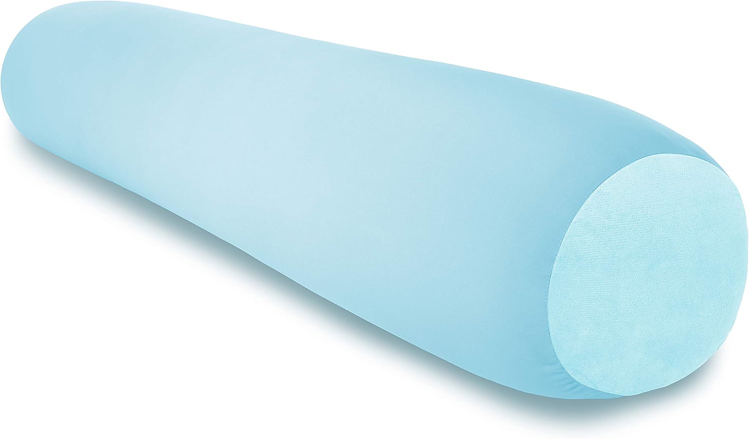 Deluxe Comfort Microbead Body Pillow (47" x 7") - Mooshi Squishy Soft - Prenatal Pregnancy Pillow - Full-Body Side Sleeper - Body…