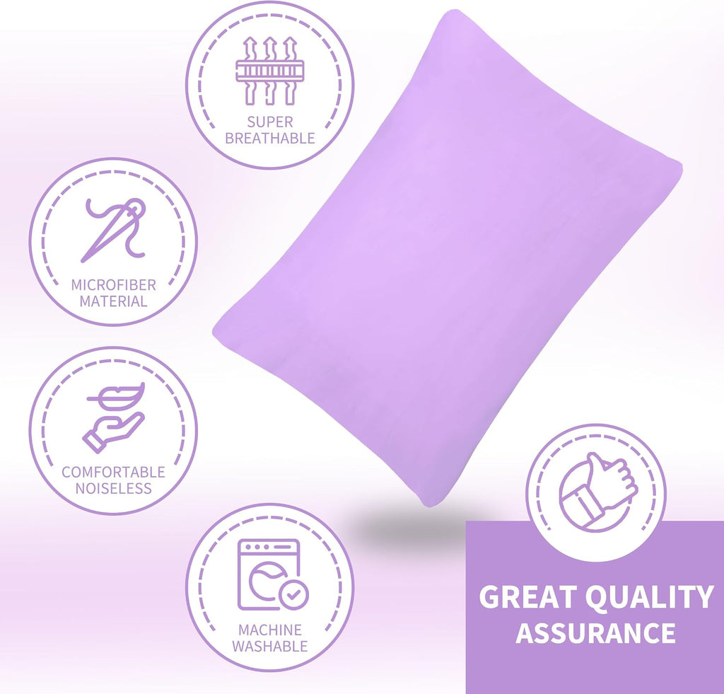 SafeandSound Safe and Sound Zipper Waterproof Pillow Protector, Standard Size Breathable Soft Pillow Cover Case, Zippered Hotel Quality Pil…