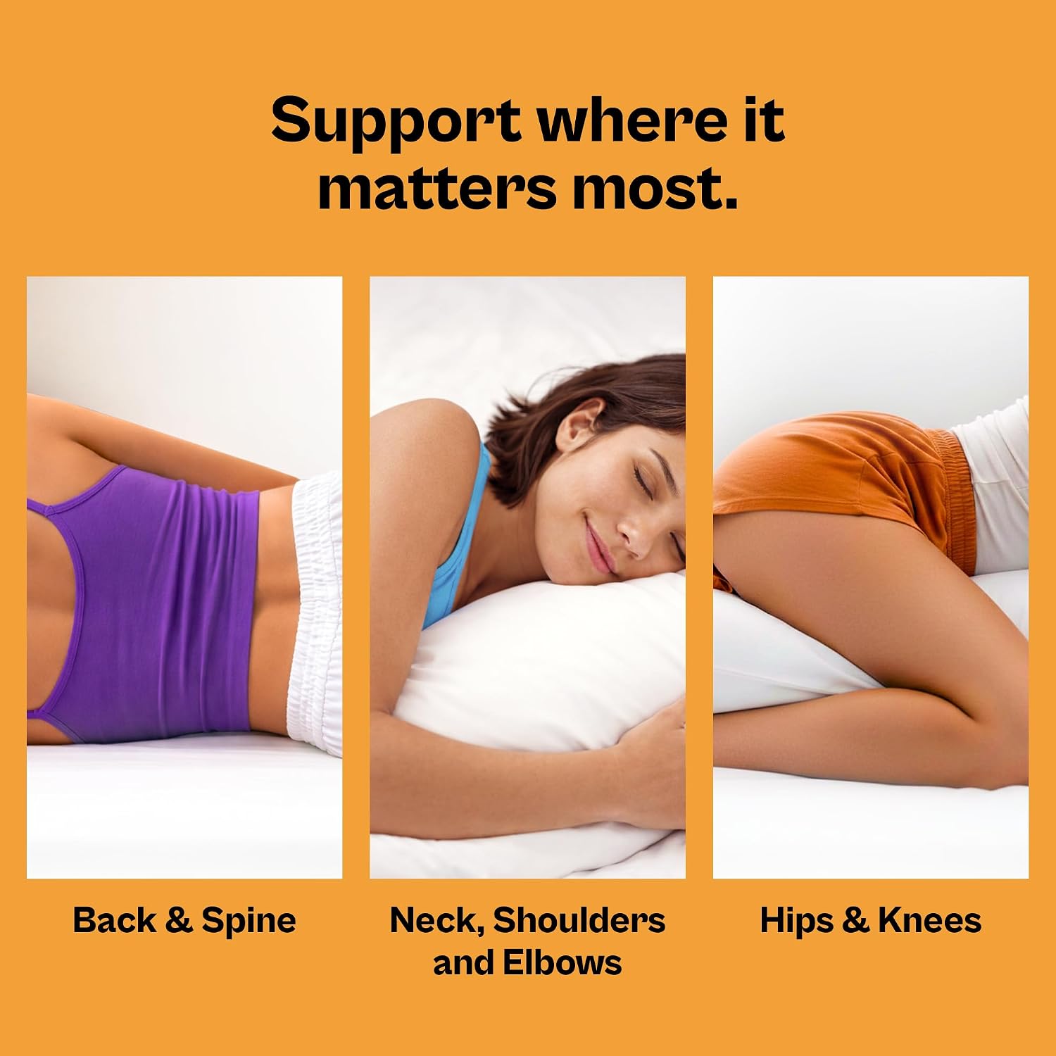 MarshmallooPillow Marshmalloo Body Pillow, Neck and Shoulder Support, Side Sleeper, Pregnant Women Pillow for Longer, & Pain Free Sleep Adj…