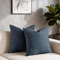 Cocoploceus 24x24 Pillow Covers Set of 2 Euro Sham Pillow Covers Cotton Euro Pillow Shams, Boho Throw Pillow Covers Large Decorative Square…