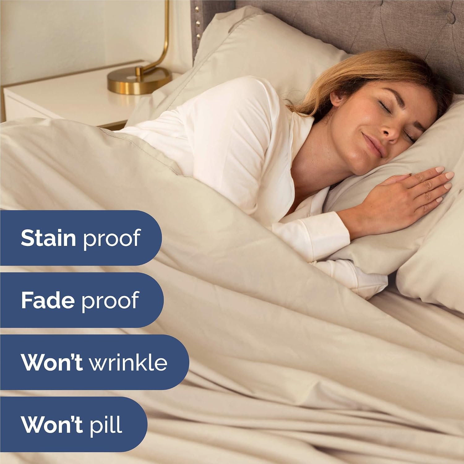 Split King 7 Piece Sheet Set - Comfy Breathable & Cooling - Hotel Luxury Bedding for Women, Men, Kids, Teens & Children - 1 Flat & 2…