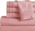 MocassiLuxuryBedding Mocassi Queen Sheet Set - Luxury Hotel 1800 Premier Bedding Sheets & Pillowcases - Ultra Soft Breathable & Cooling Bed…