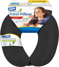 Cloudz Dual Comfort Microbead Airplane Travel Neck Pillow. Super Soft Cozy Plush Fabric on One Side, Cool Relaxing Spandex on The Other!…