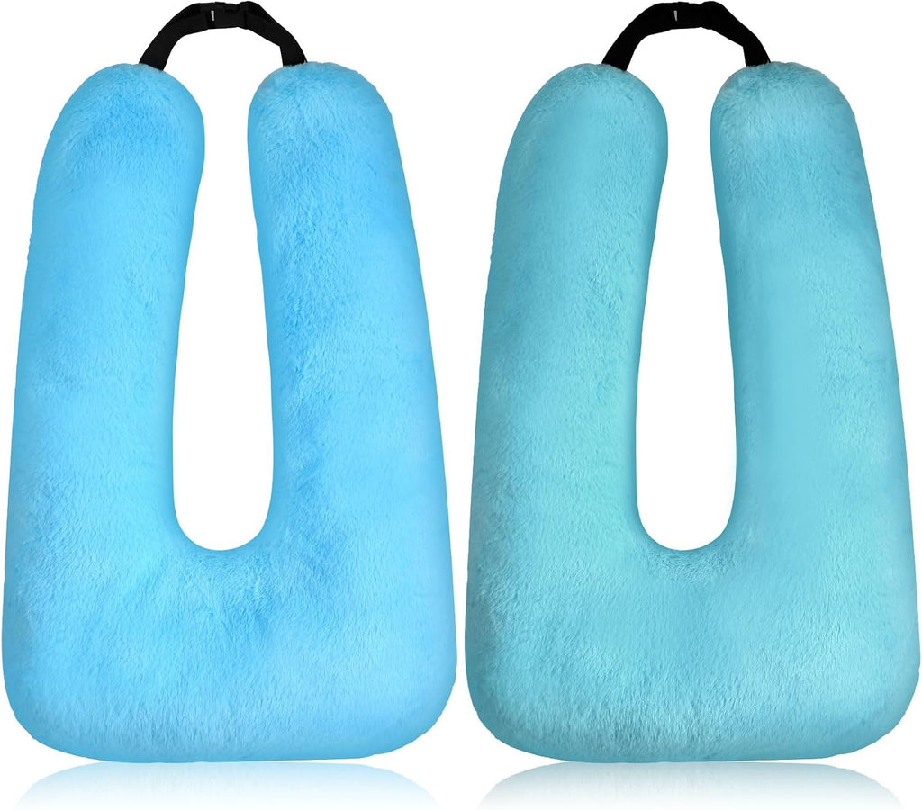 home Barydat 2 Pcs Car Travel Pillow for the Back Seat 28 x 18 in Sleeping Reading Pillows for Distance Travel Car Cushion for Kids Adults…