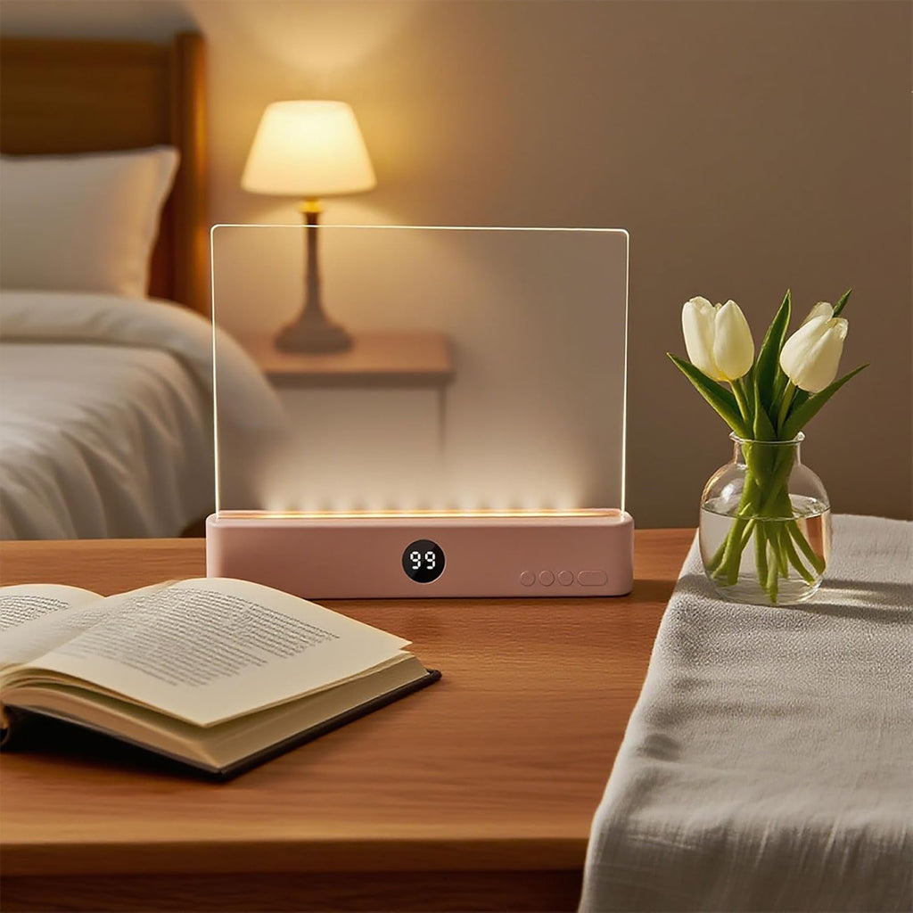LED Book Light and Night Light 2 in 1, 3 Color Temperatures & Stepless Dimming, USB Rechargeable Reading Light with Timer for Night…
