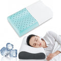 Memory Foam Cervical Pillow for Neck Support - Orthopedic Ergonomic Contour Pillow for Side Back Sleepers - Relatively Soft,150…