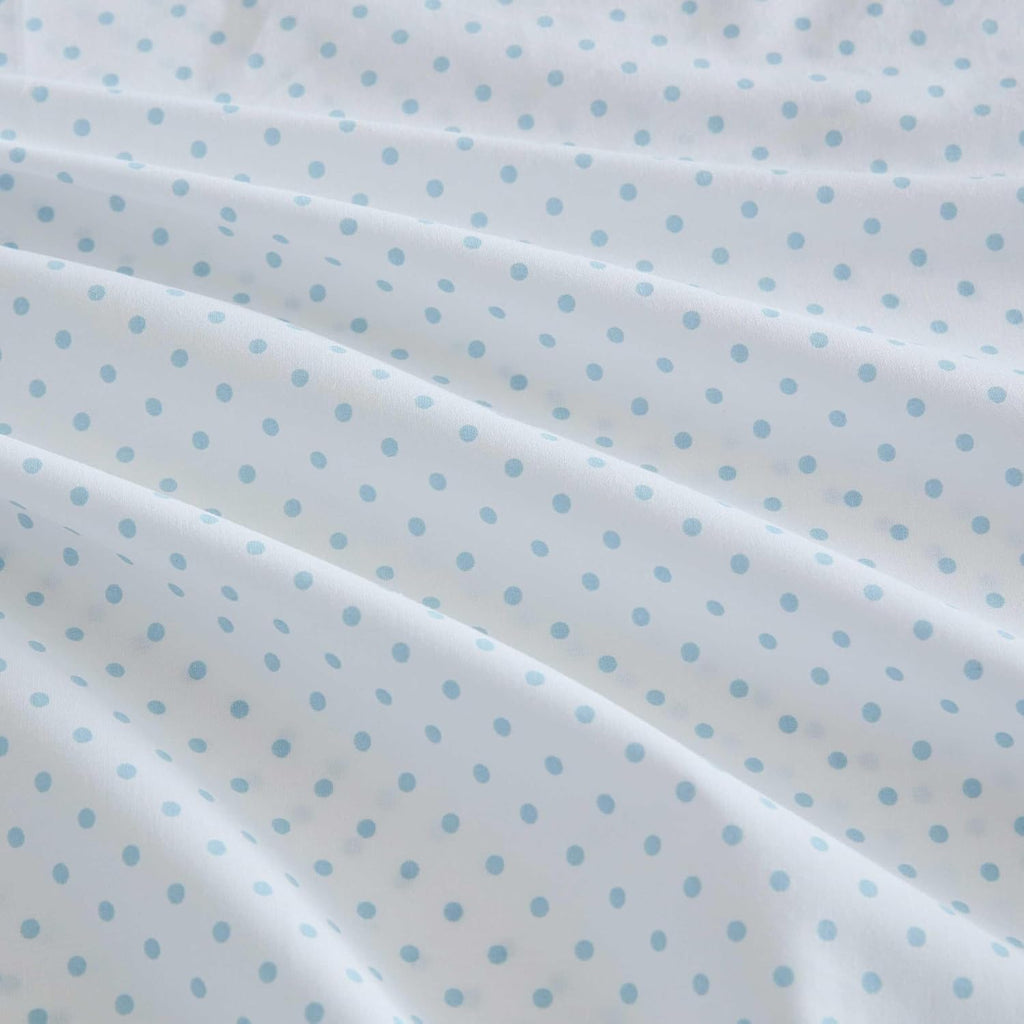 MarthaStewart Martha Stewart - Queen Size Sheets Set, Crisp & Tailored Cooling Sheets with a Naturally Smooth Cotton Percale Lightweight Fe…