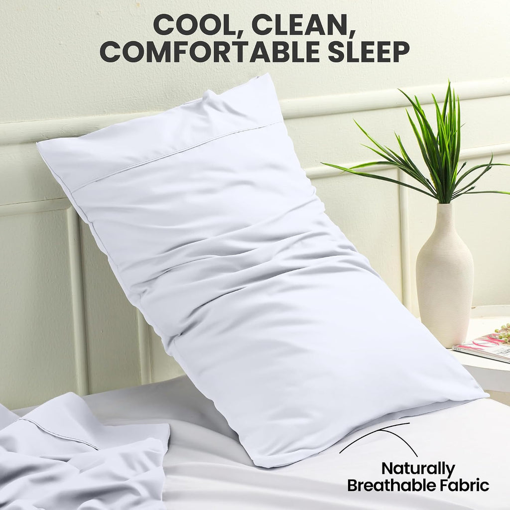 Utopiabedding Utopia Bedding Queen Pillow Cases - 2 Pack - Envelope Closure - Soft Brushed Microfiber Fabric - Shrinkage and Fade Resistant…
