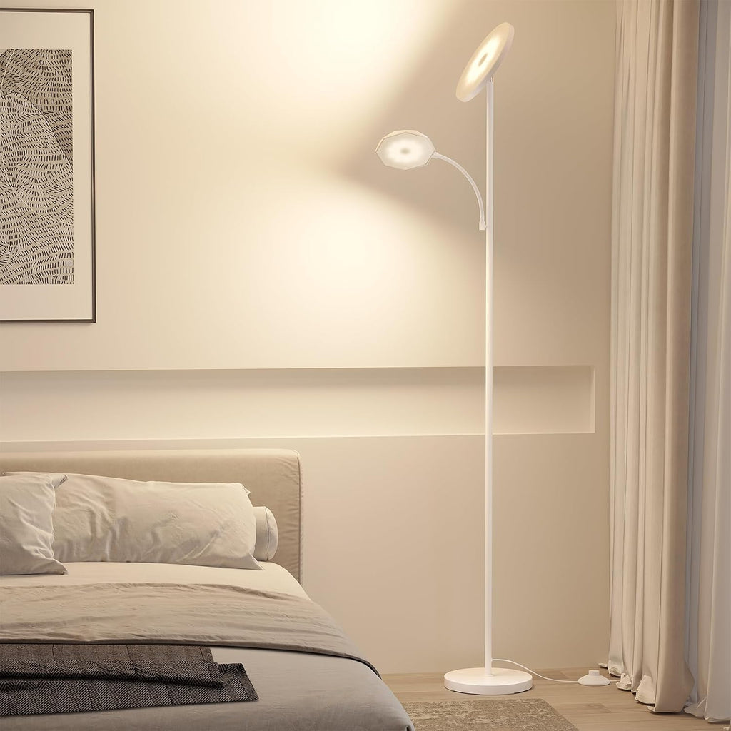 SUNMORY Floor Lamps for Living Room, 48W/4200LM Super Bright LED Floor Lamp with Remote Control, 69" Tall Standing Lamp with Stepless…