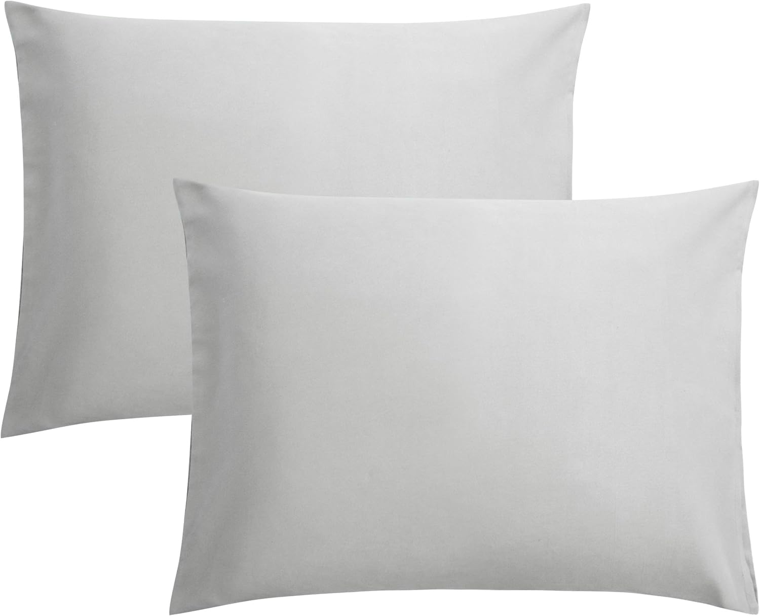 FLXXIE Pillow Cases Standard Size, Soft Microfiber Pillow Covers with Envelope Closure, Wrinkle, Stain Resistant Pillowcases, 2 Piece…