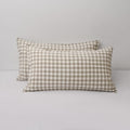 Chuffed 100% French Linen Pillow Cases King Size Set of 2, Stone Washed Flax Pillow Covers with Zipper Closure - Breathable & Cooling for H…