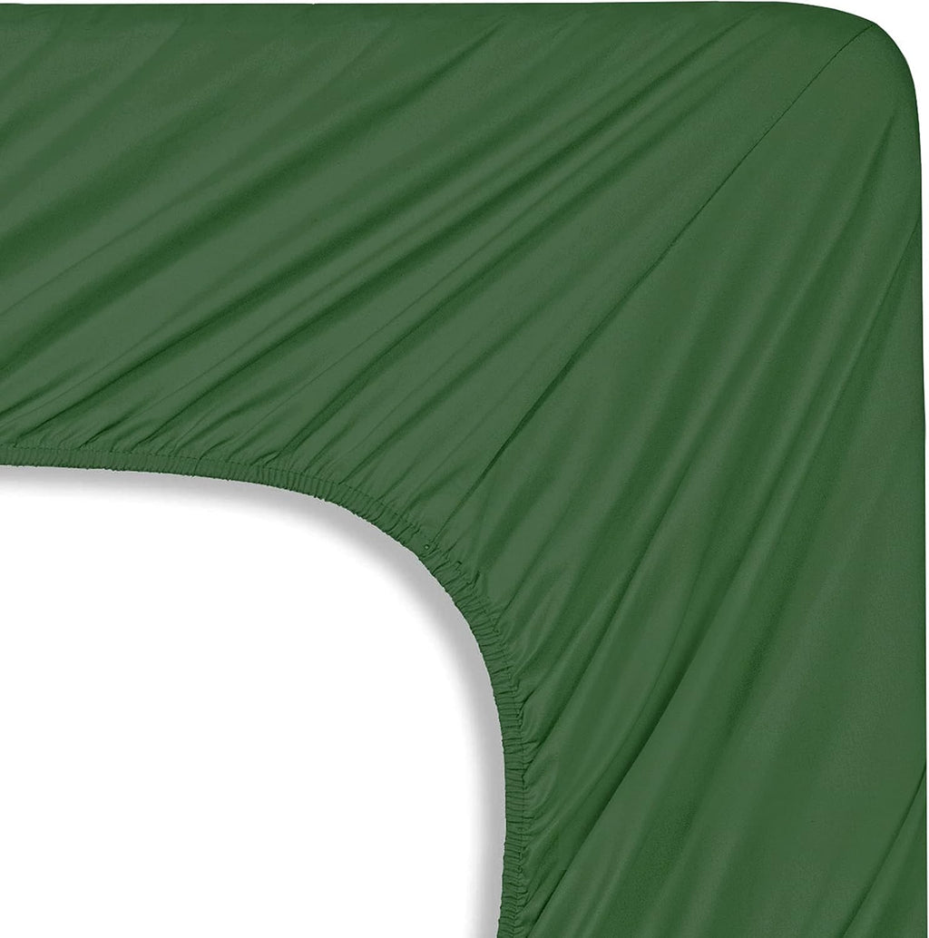 MocassiLuxuryBedding Mocassi Full Sheet Set - Luxury Hotel 1800 Premier Bedding Sheets & Pillowcases - Ultra Soft Breathable & Cooling Bed…