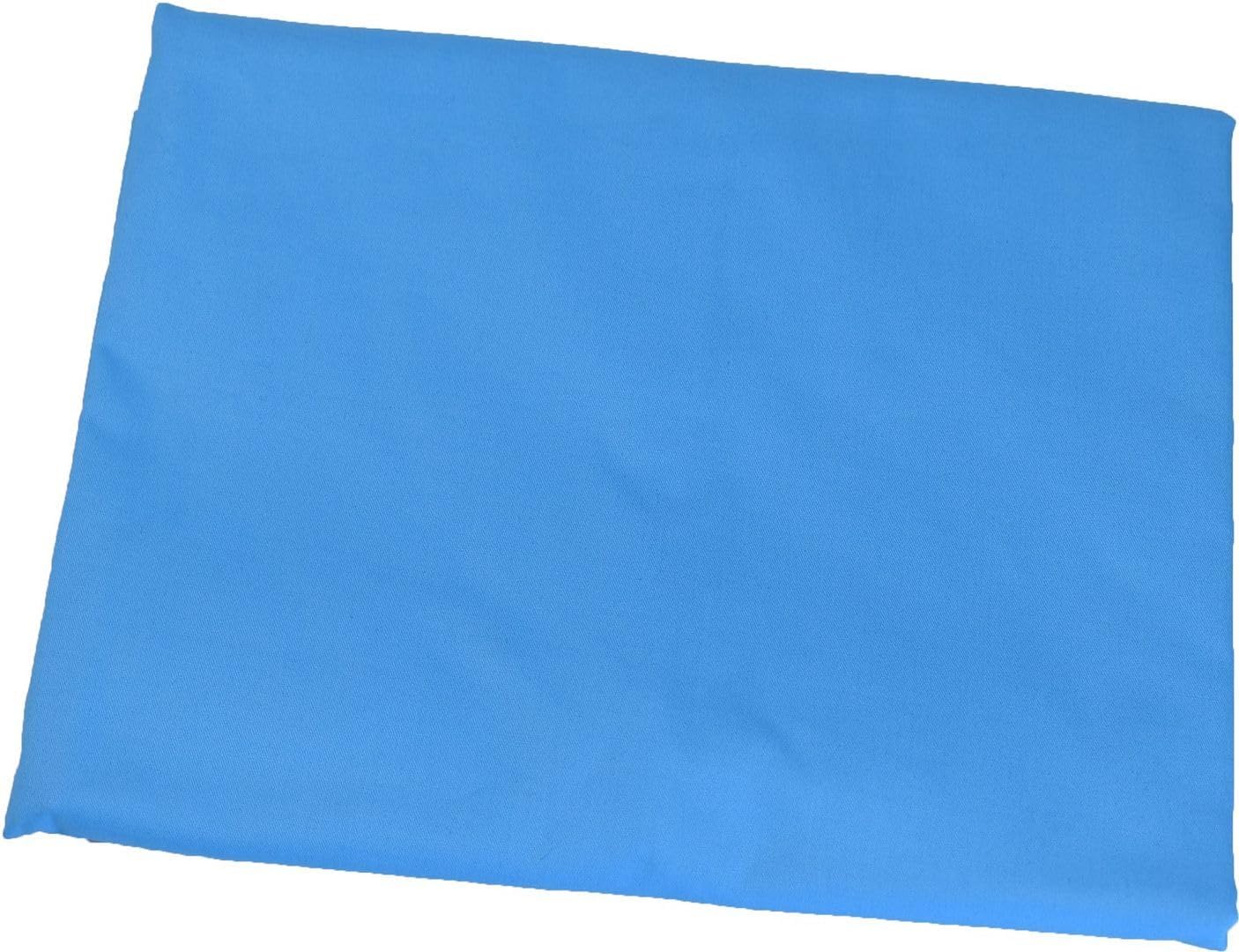 MoonRest ® Bed Wedge Cover Pillow case Protector with Easy On/Off Zipper, Breathable & Machine Washable (24" X 24" X 12", Ocean Blue) Cotto…