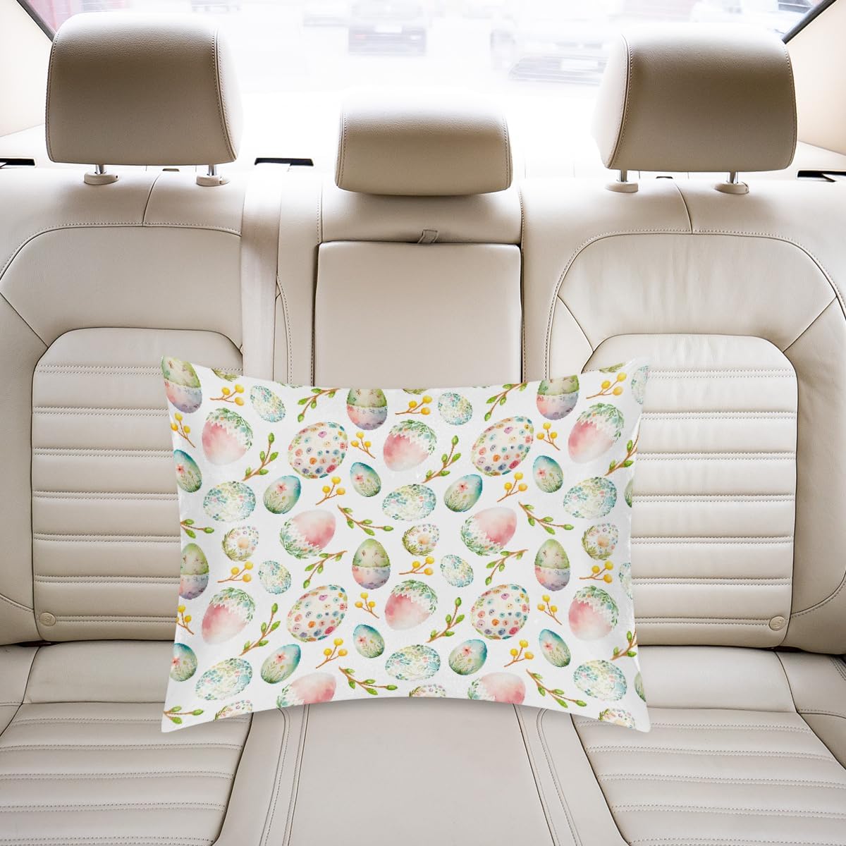Colorful Easter Eggs Satin Pillowcase for Hair and Skin Soft Silk Pillow Cases with Envelope Closure Cooling Pillow Case Slip 15.99…