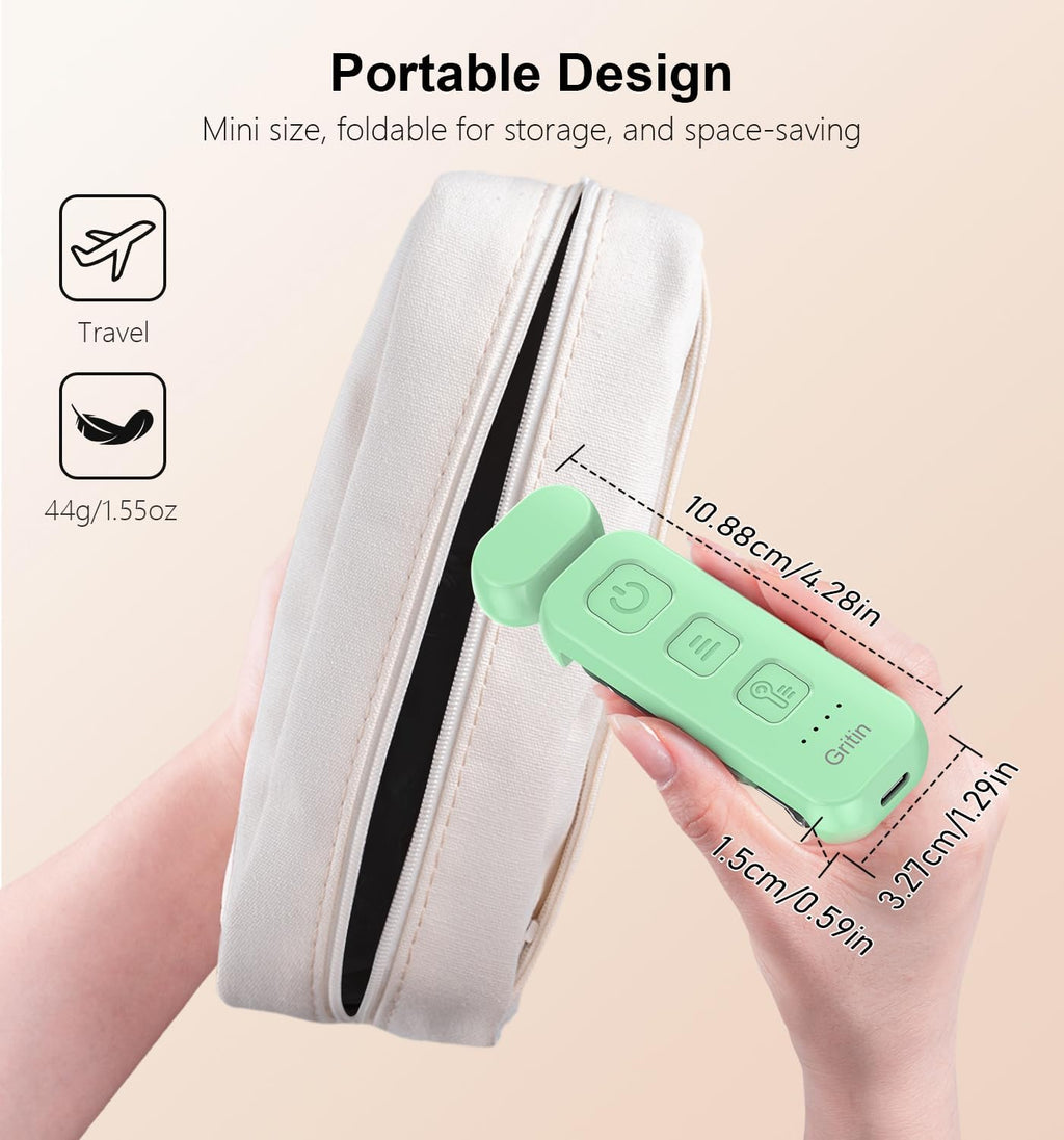 Gritin Book Light Rechargeable, Reading Light Lamp Clip on Book, Eye Caring 3 Colors, 5 Brightness & Stepless Dimming, Long Lasting up to…