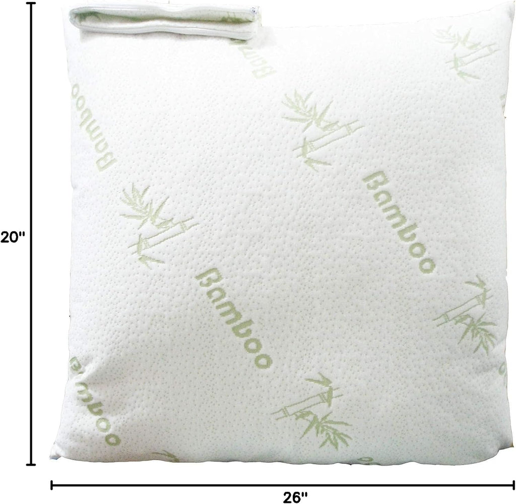 Cloud-Like Pillow Protectors with Zipper Standard Size - Breathable Cooling Pillow Covers for Hot Sleeprers - 100% Resistant to Stains…
