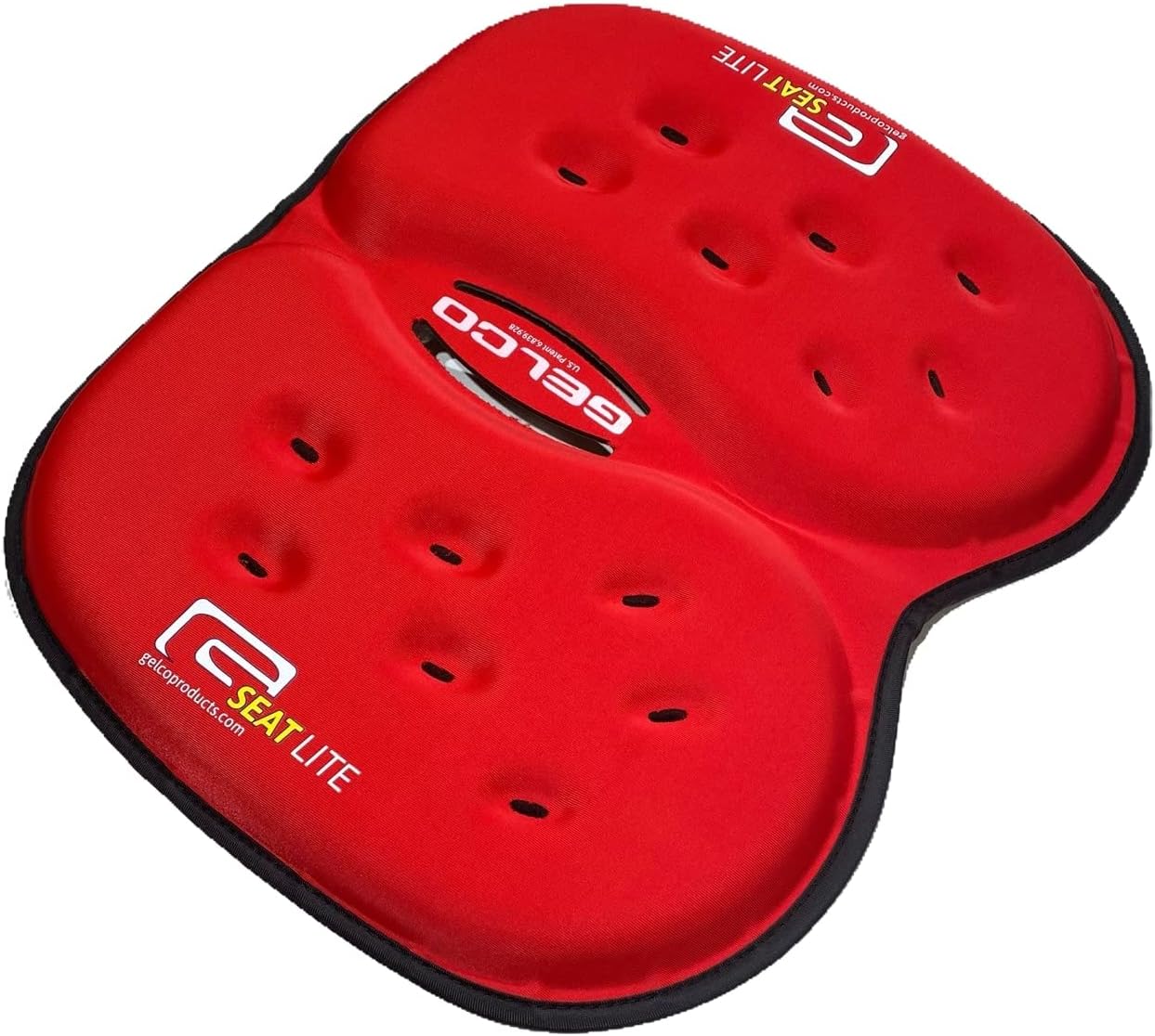 G Seat LITE Travel Gel Foam Cushion | Back Pain, Sciatica, Pressure Relief | Relieves Tailbone Discomfort, Promote Healthy Posture |…