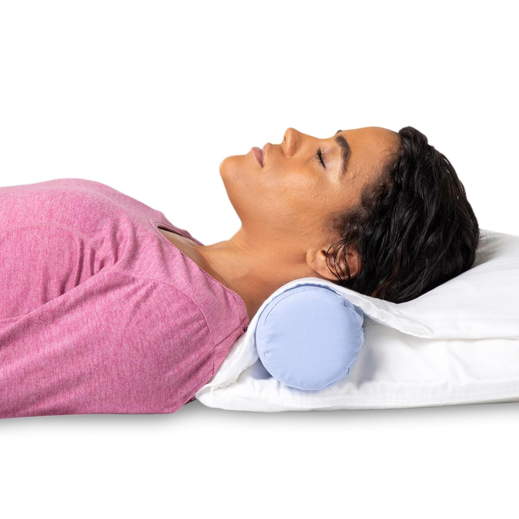 Optp The Original McKenzie Cervical Roll, 20" Neck Support Pillow to Relieve Neck and Back Pain - Round Pillow for Improved Sleeping Suppor…