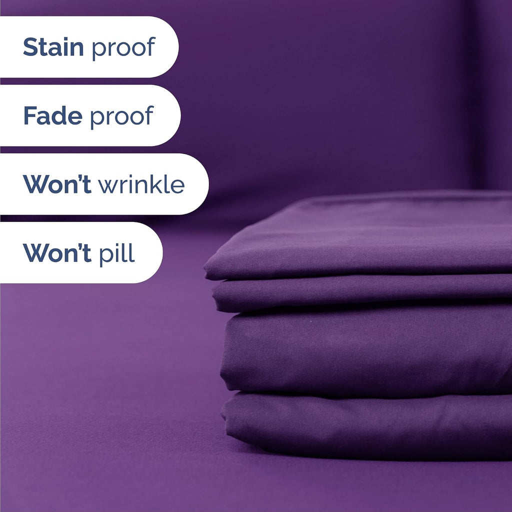 Cal King 6 Piece Sheet Set - Comfy, Breathable & Cooling - Hotel Luxury Bedding for Women, Men, Kids, Teens & Children - 1 Flat & 1…