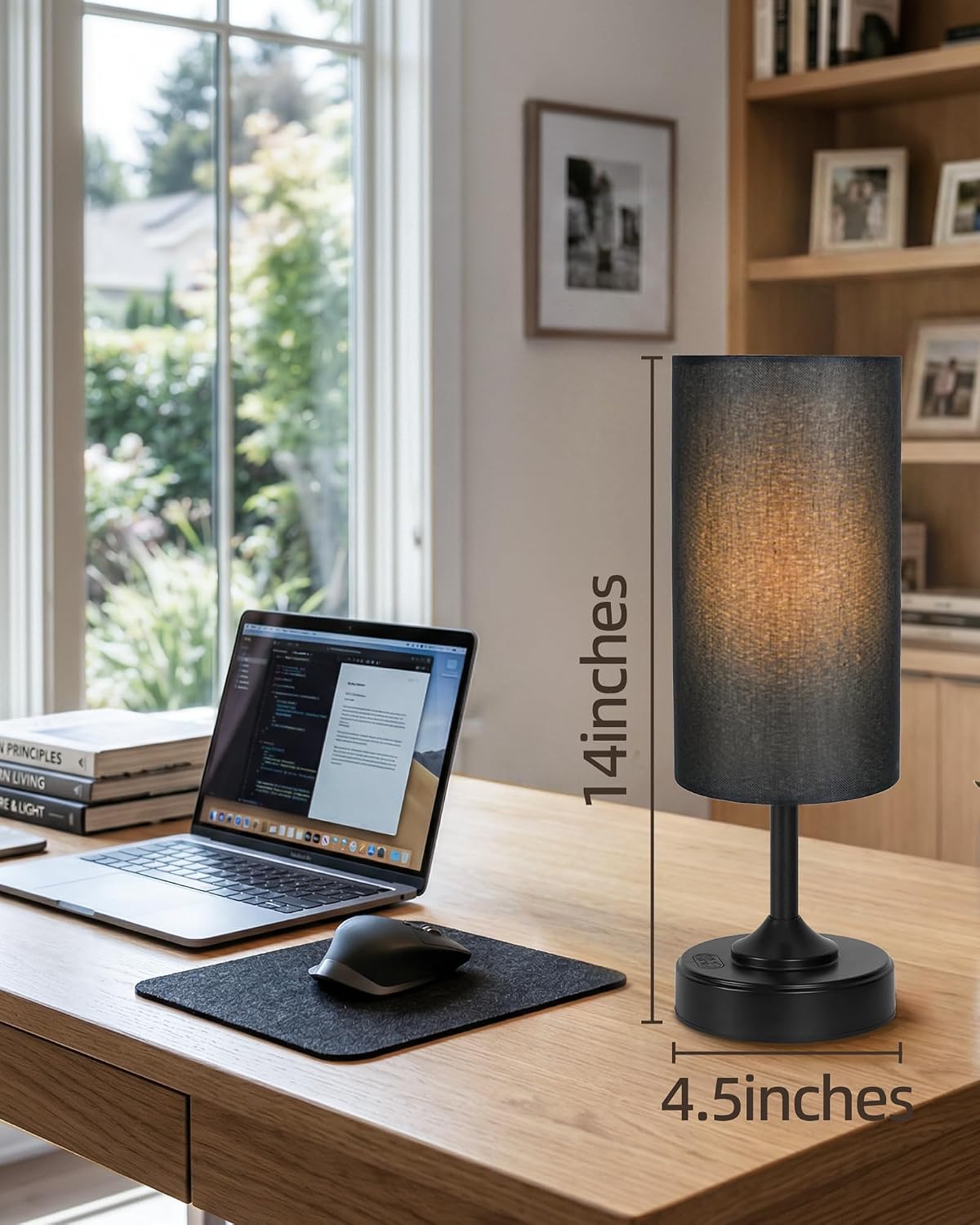 EZVALO Cordless Lamp, Ambient Light, Dimmable, 2700K, Timer, Touch Control, Portable, LED, Battery Operated, Rechargeable, Cordless, Desk…
