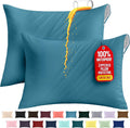 Utopiabedding Utopia Bedding 100% Waterproof Pillow Protectors with Zipper Queen Size (Set of 2), Bed Bug and Dust Mite Proof Zippered Pill…