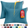 Utopiabedding Utopia Bedding 100% Waterproof Pillow Protectors with Zipper King Size (Set of 2), Bed Bug and Dust Mite Proof Zippered Pillo…