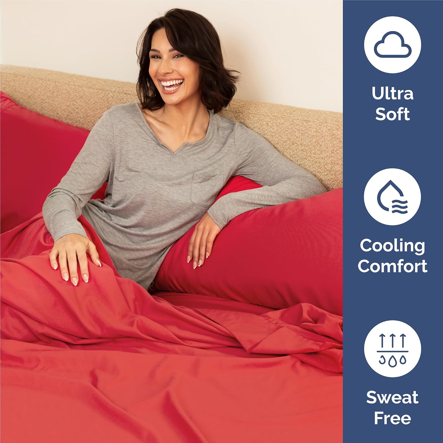 Split King 7 Piece Sheet Set - Comfy, Breathable & Cooling - Hotel Luxury Bedding for Women, Men, Kids, Teens & Children - 1 Flat & 2…