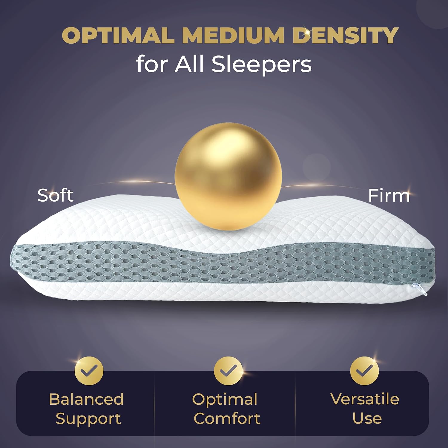 Royaltherapy Royal relaxation Memory Foam Pillow, Neck, for Neck and Shoulder Pain, Side Sleeper, Cervical, Pillow Sleeping…