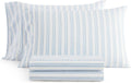 MarthaStewart Martha Stewart - Queen Size Sheets Set, Crisp & Tailored Cooling Sheets with a Smooth Cotton Percale Lightweight Feel - Bed S…