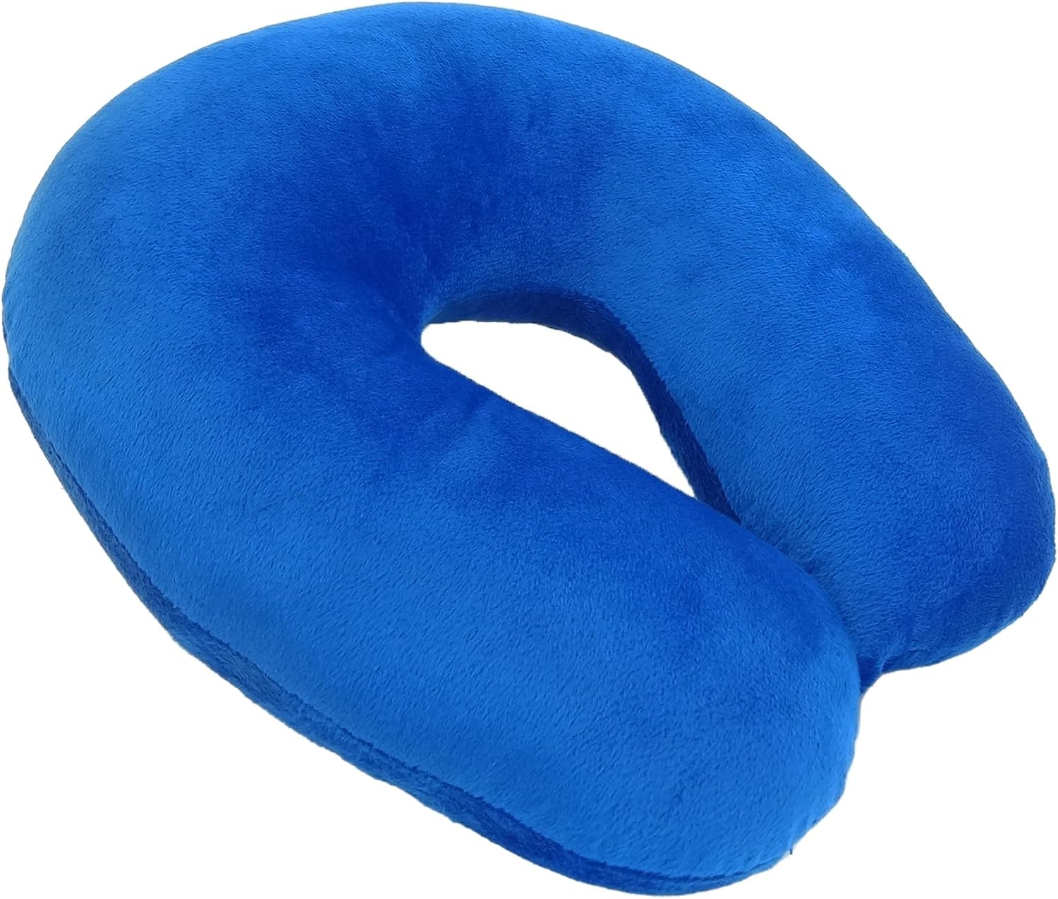 WorldsBest Wolf Essentials Adult Cozy Soft Microfiber Neck Pillow for Travel – Compact, Machine Washable - Perfect for Airplane, Car, or Ho…