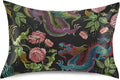 Blueangle Embroidery Chinese Dragon Satin Pillowcase for Hair and Skin Silk Pillowcase, Queen Size(20x30 inches) - Satin Pillow Covers…