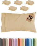 King Standard Pillow Cases Set of 10 - Ultra Soft Hotel Quality Pillowcase Covers - Comfy & Wrinkle Free - Shrink & Fade Resistant…