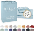 Bella Coterie Luxury Bamboo Viscose Twin XL Size Sheet Set | 100% Organically Grown | Ultra Soft | Cooling for Hot Sleepers | 18" Deep…