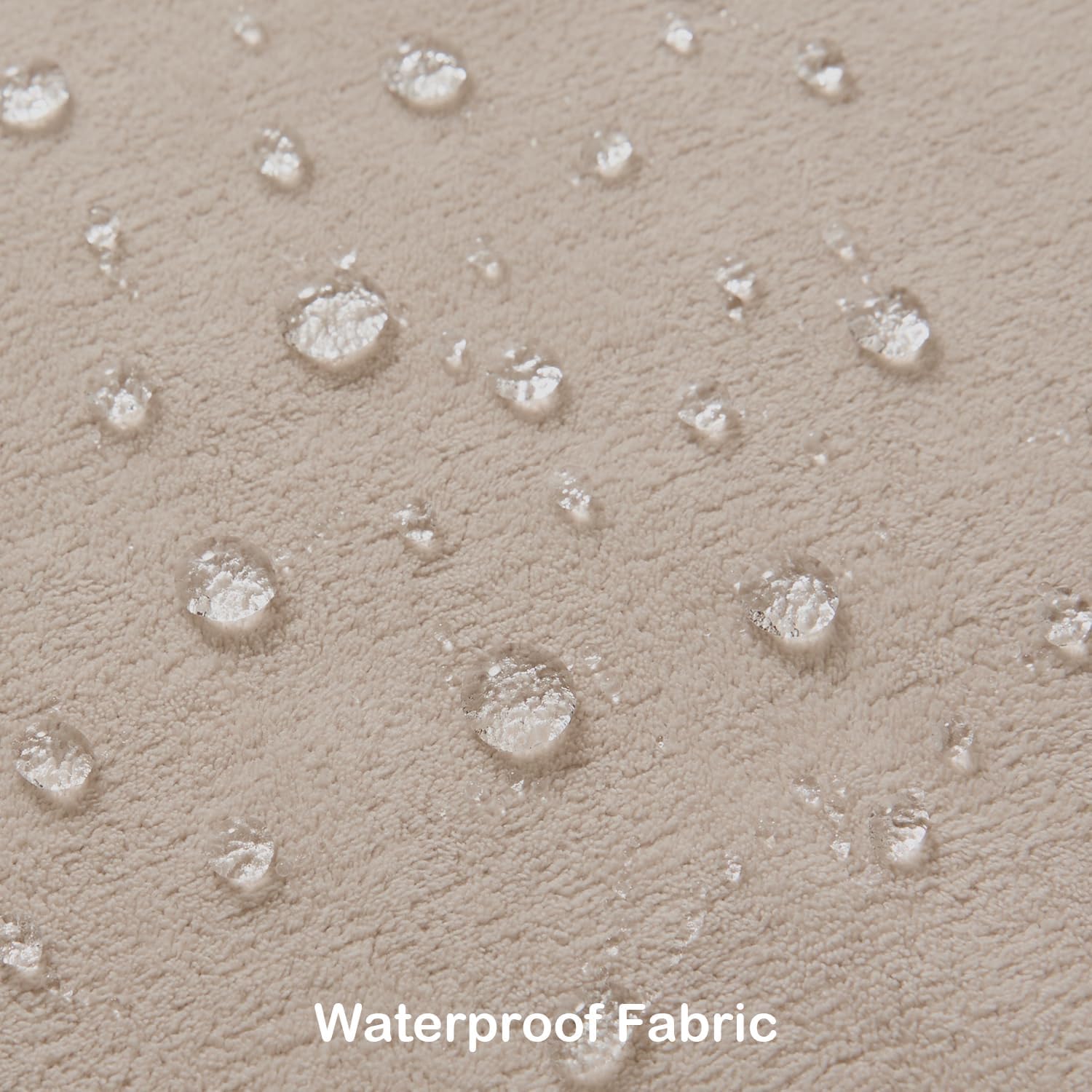 KevinTextile Kevin Textile Waterproof Decorative Pillow Covers Khaki 12x20 Inch Pack of 2 Soft Boucle Textured Lumbars Cushions Elegant Acc…