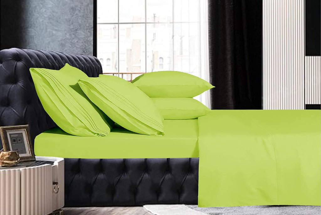 MocassiLuxuryBedding Mocassi Twin Sheet Set - Luxury Hotel 1800 Premier Bedding Sheets & Pillowcases - Ultra Soft Breathable & Cooling Bed…
