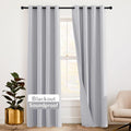 Rybhome RYB HOME Soundproof Curtains 95 inches - 3 Layers Blackout Curtains Noise Reducing Thermal Insulted Drapes for Bedroom Living Room…