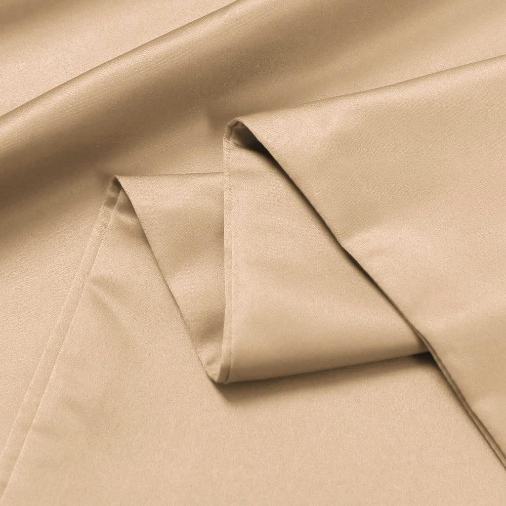uxcell Body Pillow Cover, 20x72 Inch Gold Silky Satin Body Pillowcases for Hair and Skin, Soft Cooling Smooth Pillow Case with Envelope…