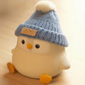 FAMIDUO-BrightenYourLife FAMIDUO Penguin Night Light with Knit Hat, Cute Silicone Nursery Lamp - Dimmable Squishy Animal Light - Heartwarmi…