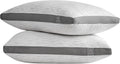 ACCURATEX Pillows King Size Set of 2, Rayon Derived from Bamboo Removable Cover, Shredded Memory Foam Pillow with Down Alternative Fill…