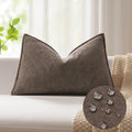 KevinTextile Kevin Textile 14x24 Inch Lumbar Pillow Cover 1 Pack Soft Boucle Textured Decorative Waterproof Rectangle Cushion Elegant Accen…