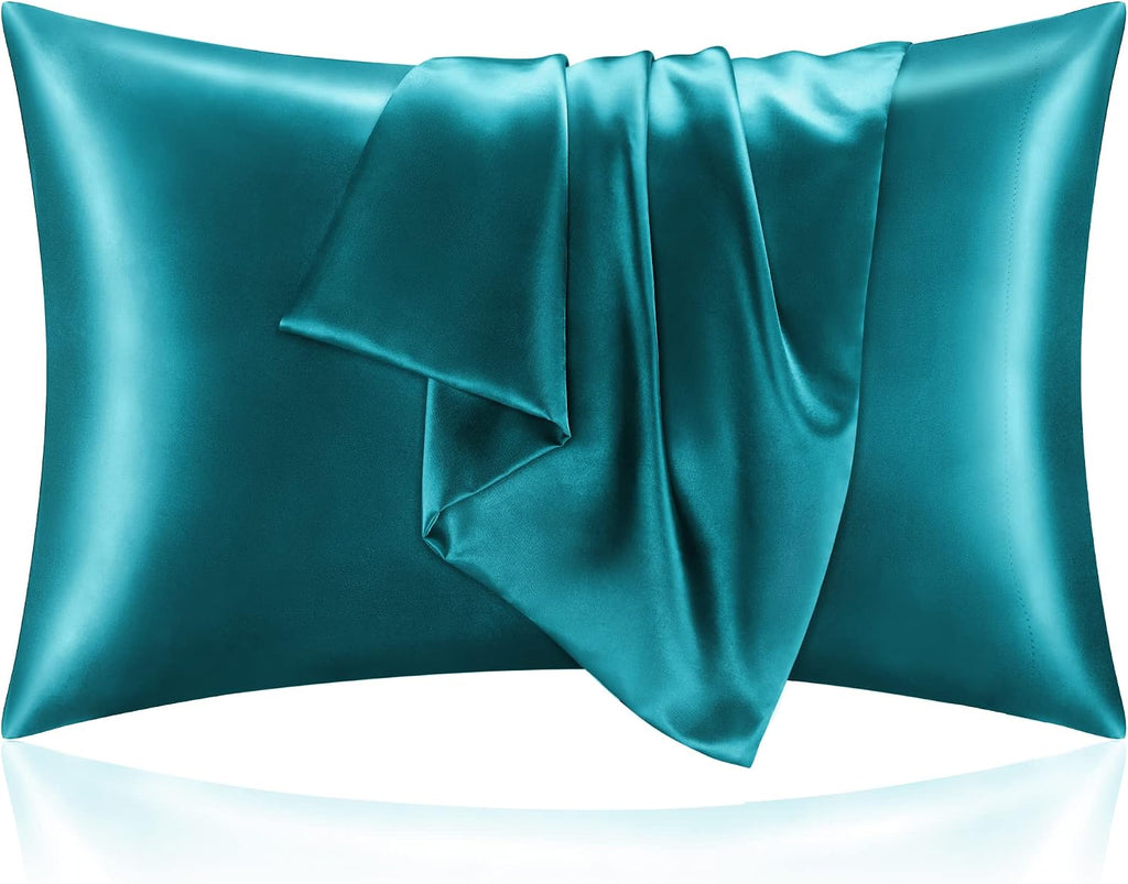 Bedelite Satin Pillowcase for Hair and Skin, Super Soft and Cooling Similar to Silk Pillow Cases 2 Pack with Envelope Closure, Gift for Wom…