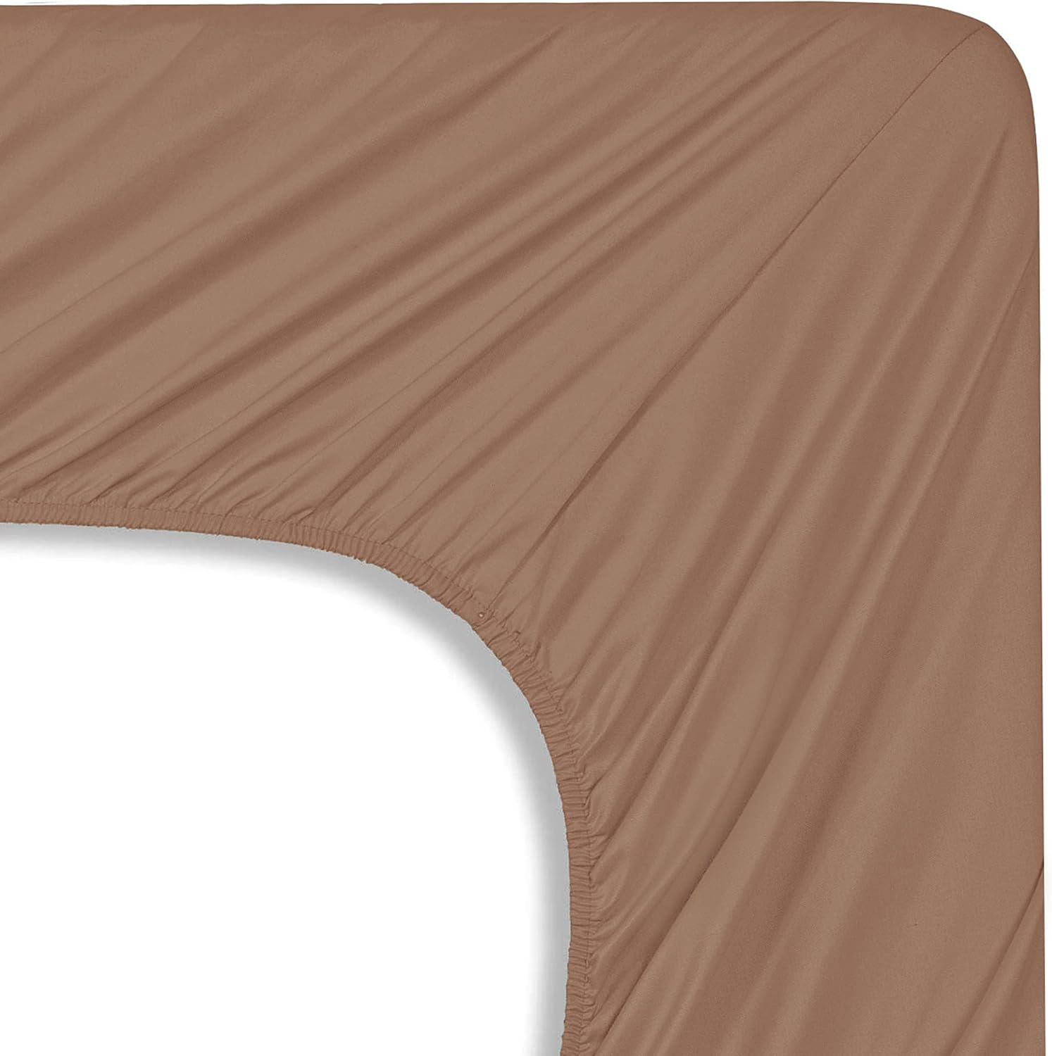 MocassiLuxuryBedding Mocassi Cali King Sheet Set - Luxury Hotel 1800 Premier Bedding Sheets & Pillowcases - Ultra Soft Breathable & Cooling…