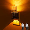 WelcometoBriigniteenjoyyourtimehere Briignite Flameless Candle Night Light, Bubble Night Lights Plug into Wall, Candle Nightlight with Ligh…